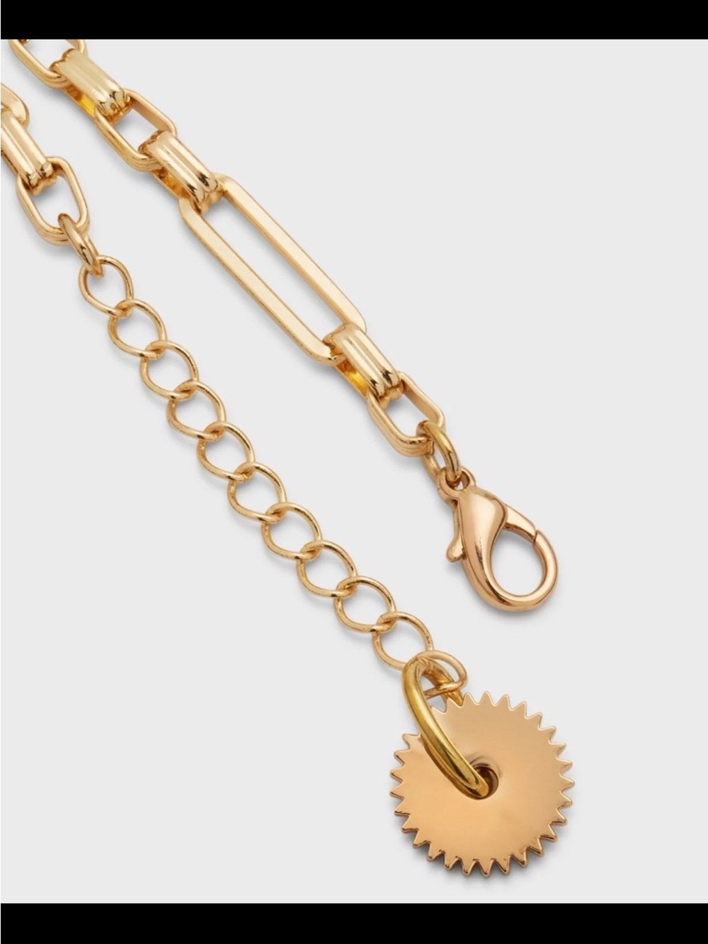 Mignonne Gavigan LUNA Charm Necklace 14K gold Plated Pearl Boho Crystal - Picture 4 of 10